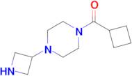 (4-(Azetidin-3-yl)piperazin-1-yl)(cyclobutyl)methanone