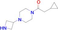 1-(4-(Azetidin-3-yl)piperazin-1-yl)-2-cyclopropylethan-1-one