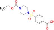 4-((4-(Ethoxycarbonyl)piperazin-1-yl)sulfonyl)benzoic acid
