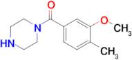 (3-Methoxy-4-methylphenyl)(piperazin-1-yl)methanone