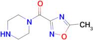 (5-Methyl-1,2,4-oxadiazol-3-yl)(piperazin-1-yl)methanone