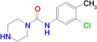 n-(3-Chloro-4-methylphenyl)piperazine-1-carboxamide