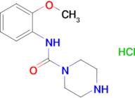 n-(2-Methoxyphenyl)piperazine-1-carboxamide hydrochloride