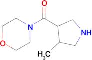 (4-Methylpyrrolidin-3-yl)(morpholino)methanone