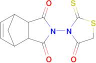 2-(4-Oxo-2-thioxothiazolidin-3-yl)-3a,4,7,7a-tetrahydro-1h-4,7-methanoisoindole-1,3(2h)-dione