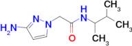 2-(3-Amino-1h-pyrazol-1-yl)-N-(3-methylbutan-2-yl)acetamide