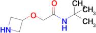 2-(Azetidin-3-yloxy)-N-(tert-butyl)acetamide