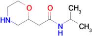 n-Isopropyl-2-(morpholin-2-yl)acetamide