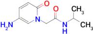 2-(5-Amino-2-oxopyridin-1(2h)-yl)-N-isopropylacetamide