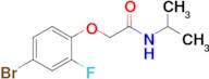 2-(4-Bromo-2-fluorophenoxy)-N-isopropylacetamide