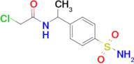 2-Chloro-N-(1-(4-sulfamoylphenyl)ethyl)acetamide