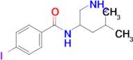 n-(1-Amino-4-methylpentan-2-yl)-4-iodobenzamide