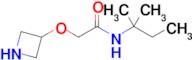 2-(Azetidin-3-yloxy)-N-(tert-pentyl)acetamide