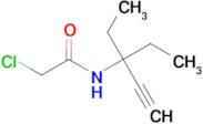 2-Chloro-N-(3-ethylpent-1-yn-3-yl)acetamide