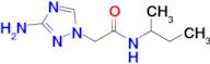 2-(3-Amino-1h-1,2,4-triazol-1-yl)-N-(sec-butyl)acetamide