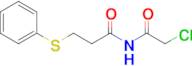 n-(2-Chloroacetyl)-3-(phenylthio)propanamide