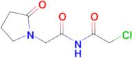 2-Chloro-N-(2-(2-oxopyrrolidin-1-yl)acetyl)acetamide