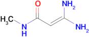 3,3-diamino-N-methylprop-2-enamide