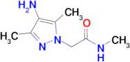 2-(4-Amino-3,5-dimethyl-1h-pyrazol-1-yl)-N-methylacetamide