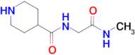 n-(2-(Methylamino)-2-oxoethyl)piperidine-4-carboxamide