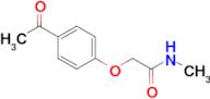 2-(4-Acetylphenoxy)-N-methylacetamide