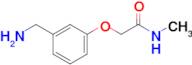 2-(3-(Aminomethyl)phenoxy)-N-methylacetamide