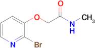 2-((2-Bromopyridin-3-yl)oxy)-N-methylacetamide