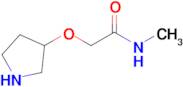 n-Methyl-2-(pyrrolidin-3-yloxy)acetamide