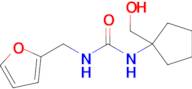 1-(Furan-2-ylmethyl)-3-(1-(hydroxymethyl)cyclopentyl)urea