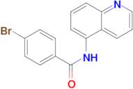 4-Bromo-N-(quinolin-5-yl)benzamide