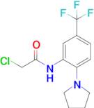 2-Chloro-N-(2-(pyrrolidin-1-yl)-5-(trifluoromethyl)phenyl)acetamide