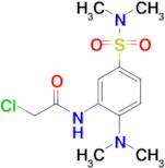 2-Chloro-N-(2-(dimethylamino)-5-(n,n-dimethylsulfamoyl)phenyl)acetamide