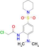 2-Chloro-N-(2-(dimethylamino)-5-(piperidin-1-ylsulfonyl)phenyl)acetamide