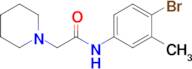 n-(4-Bromo-3-methylphenyl)-2-(piperidin-1-yl)acetamide