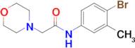 n-(4-Bromo-3-methylphenyl)-2-morpholinoacetamide