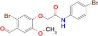 2-(5-Bromo-4-formyl-2-methoxyphenoxy)-N-(4-bromophenyl)acetamide