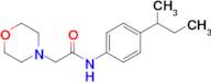 n-(4-(Sec-butyl)phenyl)-2-morpholinoacetamide