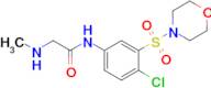 n-(4-Chloro-3-(morpholinosulfonyl)phenyl)-2-(methylamino)acetamide