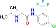 n-(4-Chloro-2-(trifluoromethyl)phenyl)-2-(isopropylamino)acetamide