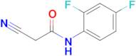2-Cyano-N-(2,4-difluorophenyl)acetamide
