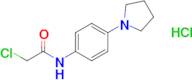 2-Chloro-N-(4-(pyrrolidin-1-yl)phenyl)acetamide hydrochloride