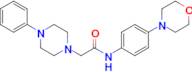 n-(4-Morpholinophenyl)-2-(4-phenylpiperazin-1-yl)acetamide