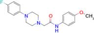 2-(4-(4-Fluorophenyl)piperazin-1-yl)-N-(4-methoxyphenyl)acetamide