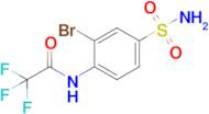 n-(2-Bromo-4-sulfamoylphenyl)-2,2,2-trifluoroacetamide