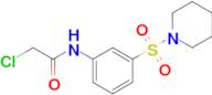 2-Chloro-N-(3-(piperidin-1-ylsulfonyl)phenyl)acetamide