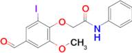 2-(4-Formyl-2-iodo-6-methoxyphenoxy)-N-phenylacetamide