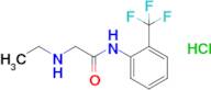 2-(Ethylamino)-N-(2-(trifluoromethyl)phenyl)acetamide hydrochloride