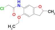 2-Chloro-N-(5-ethoxy-2-methyl-2,3-dihydrobenzofuran-6-yl)acetamide