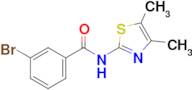 3-Bromo-N-(4,5-dimethylthiazol-2-yl)benzamide