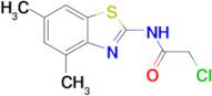 2-Chloro-N-(4,6-dimethylbenzo[d]thiazol-2-yl)acetamide